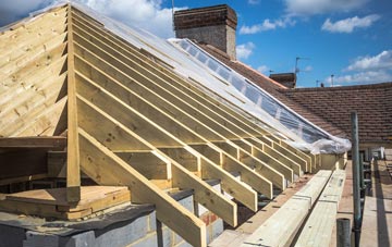 wooden roof trusses Bucklers Hard, Hampshire